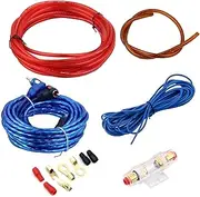 Sturdy Metal Pvc Amplifier Install Wires Kit Subwoofer Wiring for Car Audio Audio Wire Kit for Sound Enhancement