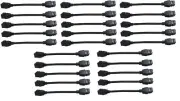 HD Female-Female Pigtail Extension Cable Coupler Keystone Dongle Jack 25 Pack