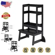 Lightweight Adjustable Step Stool for Kids - Safe Kitchen & Bathroom Access