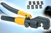 Hydraulic Wire Cable Crimper Tool 16000 lbs Crimping Force High Quality