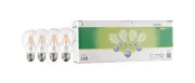 Bulbs, LED, 80pk (20-4pks), 60W, Warm White 2700K, Dimmable, A19, E26 Medium ...