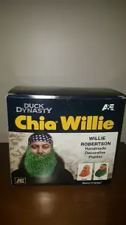 Duck Dynasty A&E Chia Willie Chia Pet Willie Robertson NEW