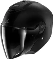 Shark RS Jet Carbon Dark Shadow, open face helmet , color: Matt-Black , size: M
