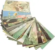 Beatifufu DIY Scrapbook Kit 30pcs Wall Collage Kit Vintage Scrapbook Papers for Wall Decor Home Supplies