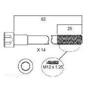 Permaseal Cylinder Head Bolt Set - HBS133