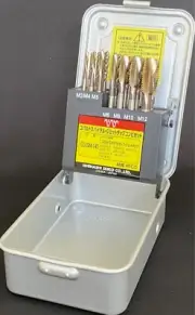 ISHIHASHI COBALT JET TAP & SPIRAL TAP SET FOR STAINLESS STEEL COJSM-14S