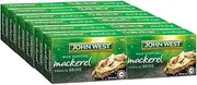 John West Wild Scottish Mackerel Fillets In Brine 12 x 125 g
