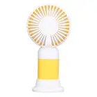 Mini Fan Cartoon Design Strong Wind USB Rechargeable Mini Portable Fan Gift New