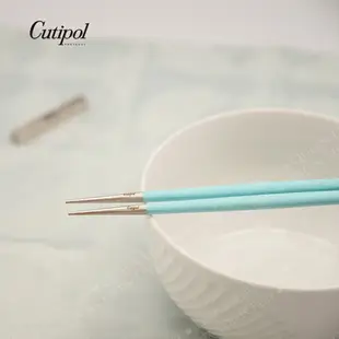 葡萄牙 Cutipol GOA系列筷子+筷架組 (蒂芬妮銀)