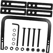 POPETPOP 1set Non- Mattress Stopper Bar Easy to Install Retainer for Bed Frames Prevents Sliding for All Mattress Strong and Design