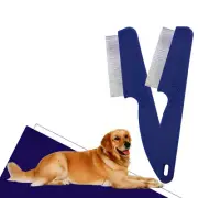 Pet Products In Line Dense Tooth Steel Needle Pet Comb Pet Flea Comb Cat Dog