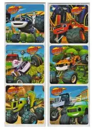 25 Blaze and the Monster Machines Trucks Stickers 2.5" x 2.5" each, Party Favors