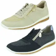 LADIES RIEKER SPARKLE FRONT LIGHTWEIGHT CASUAL LACE UP SHOES SNEAKERS SIZE N5121