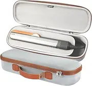 RAIACE Hard Storage Case Compatible with Dyson Airstrait Straightener, Travel Carrying Bag. (case only). - Gray