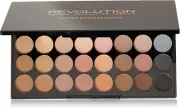 Ultra 32 Eyeshadow Palette Flawless Matte 2 Colour Name:Black