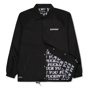 RIPNDIP FUCKIN FUCK COACHES JACKET 教練夾克 中指猫 台灣總代理-ALL