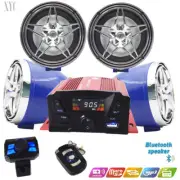 Golf Car Cart MP3/Bluetooth Player Speaker FM Radio AMP Stereo WRemote Control
