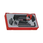 Teng Tools 28 Piece Metric/AF Hex & TX Key Set