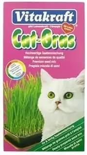 Vitakraft Cat Grass - Valuable Dietary Supplement 120G -12 Packs