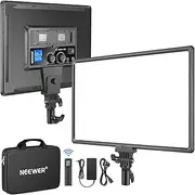 [NEEWER] NL288 LED Video Light with 2.4G Remote, 45W 4800Lux 3200K-5600K CRI 97+ Dimmable Bi-Color 18" Soft Light Panel for Photography YouTube Live Stream Game Zoom Meeting(Battery Not Included)