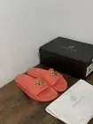 Versace Pool Slides Coral size US 7.5 EU 38