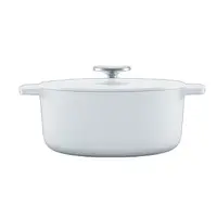 在飛比找松果購物優惠-林內【RBO-MN18-WH】18公分白色調理鍋湯鍋 (7.