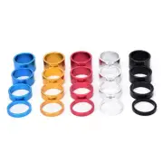 4Pcs MTB Bike Headset Washers Spacers For 1 1/8 28.6mm Front Fork Stem Spacer