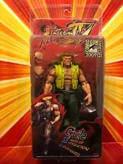 NECA Street Fighter IV 4 GUILE 2009 SDCC Exclusive AUTHENTIC 1:12 NEW MOC