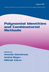 在飛比找博客來優惠-Polynomial Identities and Comb