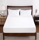Bamboo Viscose Fitted Sheet 1 Pack Queen Size Only,400 Thread Count,8-16" Dee...