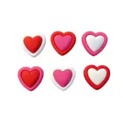 Love Hearts - Shelly's Buttons - Valentine's Day - Craft Sewing Scrap
