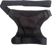 Single Shoulder Support Brace, Polyester Shoulder Pads for Women Men, Sports Shoulder Strap for Badminton Basketball, Support Rotator Cuff for Injury, Pain Relief