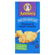 Annie's Homegrown, Macaroni & Classic Cheddar, 6 oz (170 g)