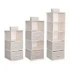 Hanging Closet Organizer Wardrobe Storage Bag Dorm Portable Apartment Space