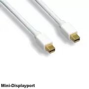 15' Mini DisplayPort 1.2 Cable Male/Male 32AWG 4K for Mac to Display Monitor TV