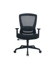 [OOS Living] Daisey Fabric Seat Task Chair in Black