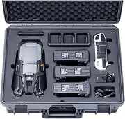 Lykus Titan M310 Waterproof Hard Case for DJI Mavic 3 Classic and RC-N1 controller(no screen), Capacious DIY Space and Free MicroSD Card Case Included [CASE ONLY]