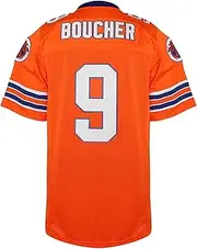 [NJKA] 9 Bobby Boucher The Waterboy Adam Sandler Movie Mud Dogs Bourbon Bowl Stitched Football Jersey