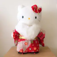 在飛比找蝦皮購物優惠-絕版收藏Hello Kitty vivitix華麗京都和服木