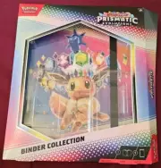Pokémon Prismatic Evolutions Eevee Binder ***BINDER ONLY*** NEW 2025