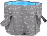 MERRYHAPY 1Pc Foldable Feet Washing Barrel Portable Foot Bath Bucket for Soaking Feet Collapsible Water Bucket for Outdoor Use Travel Foot Basin for Car Washing and Foot Care