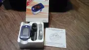 JZK-302 Blue Fingertip Pulse Oximeter Oximetry Blood Oxygen Saturation Monitor