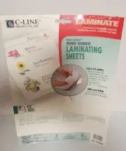 Cleer Adheer Heavyweight Laminating Sheets 9"X12" 2/Pkg 038944650593