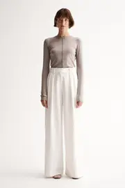 Elise Top Almond Marle Size 14 | Elka Collective