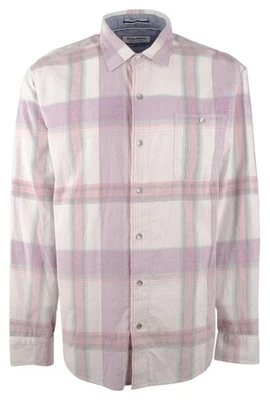 Men's Big Tall Coastline Cord Grand Isle Plaid Sport Shirt 2XLT