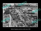 OLD LARGE HISTORIC PHOTO OF HARLOW ENGLAND AERIAL VIEW OF THE TOWN c1950
