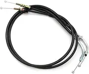 Vuzmode Motorcycle PushPull Throttle Cable Line Wires Scooter Acceleration, for YBR125 YBR125ED 2010 2011 2012 2013 2014 Motorbike Clutch Wire Replacement