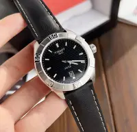 在飛比找Yahoo!奇摩拍賣優惠-TISSOT PR100 Sport Gent 黑色錶盤 黑