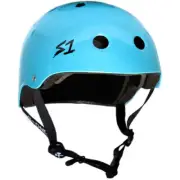 S-One Helmet Mini Lifer XS Light Blue Metallic Gloss