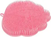 ERINGOGO Bath Massage Pad Multifunctional Back Scrubber with Cups Non- Foot and Back Exfoliating Bath Mat for Home Use Safe Tpe Material Cleans Dead Skin and Odor